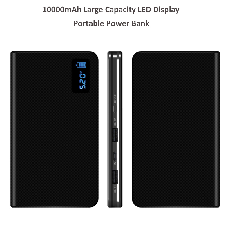 PT162 Latest Dual USB Outputs Best Smart Power Bank 10000mAh