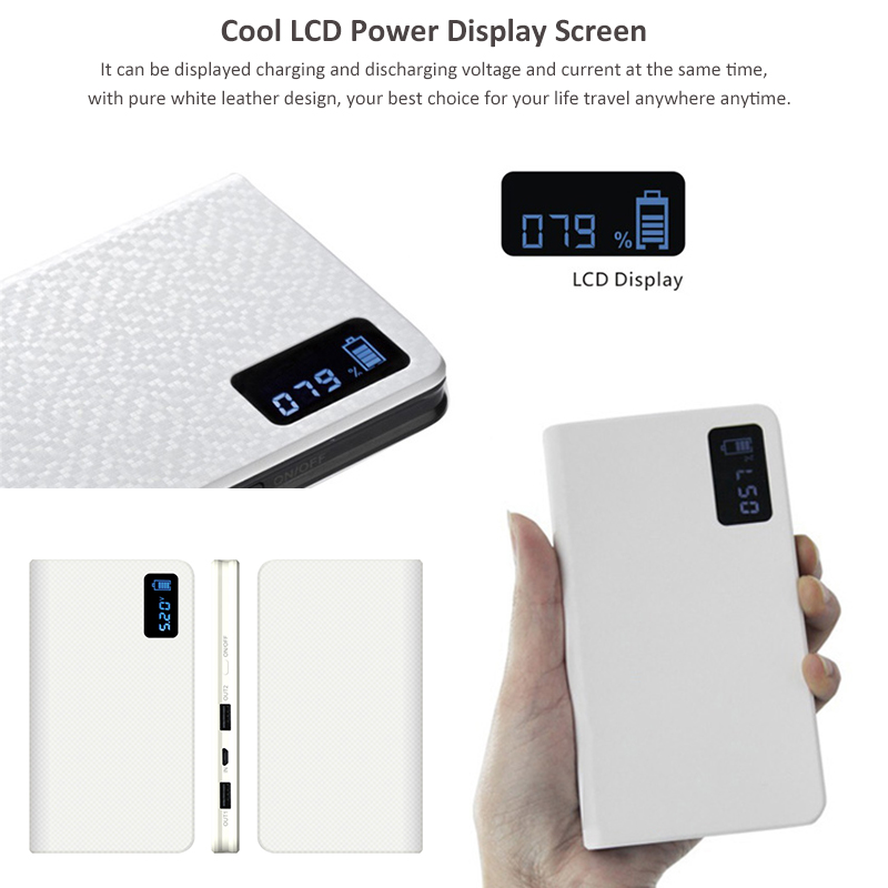 PT162 Latest Dual USB Outputs Best Smart Power Bank 10000mAh