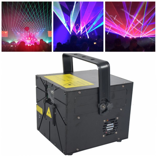 RGB 8W Laser Show Stage Lighting GA635RGB8000