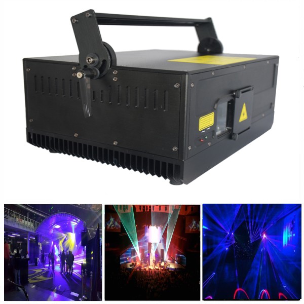 3W Cartoon 3D RGB Colorful Stage Laser Light