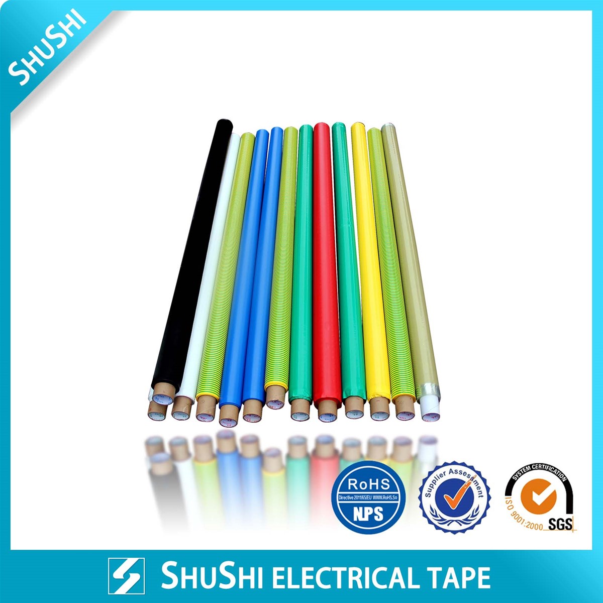 PVC adhesive tape jumbo roll for electrical use