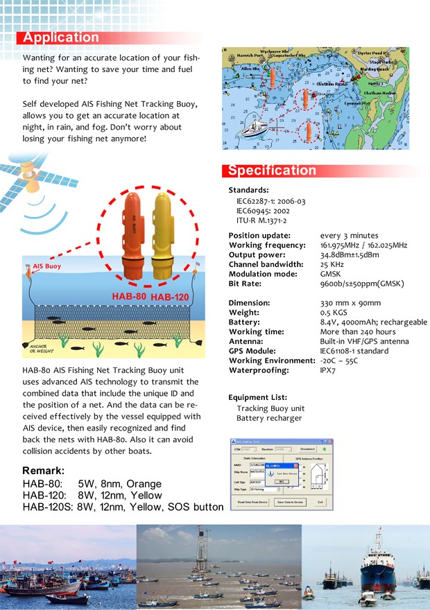 AIS Fishing Net Tracking Buoy
