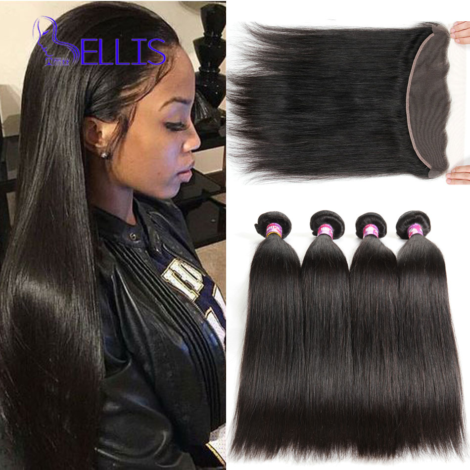 human hair extensions with closure