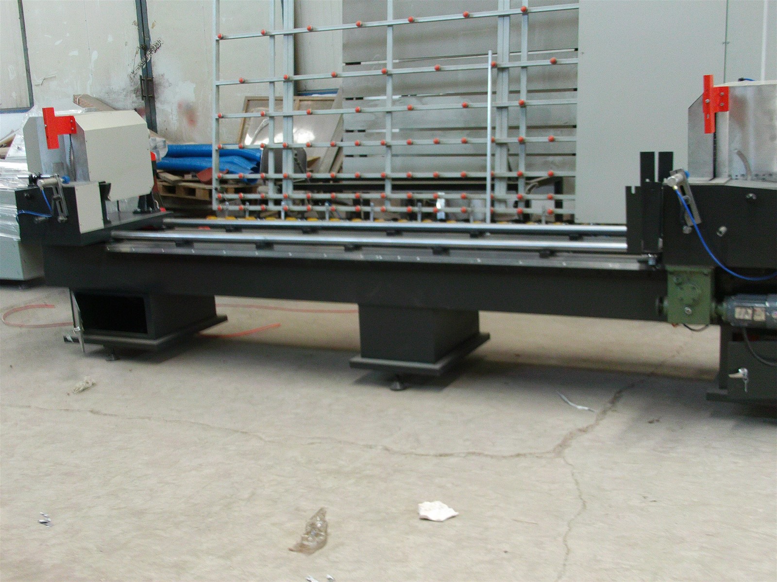 Doublehead Precision Cutting Saw for Aluminum Profile SJ063700MS AWEN 008615063343341