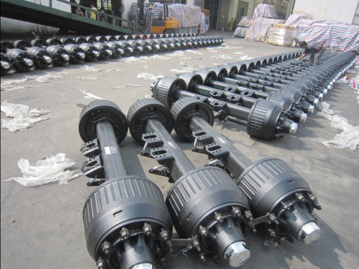 American BuiltIn Axle 13tons axle for sale high quality trailer axle