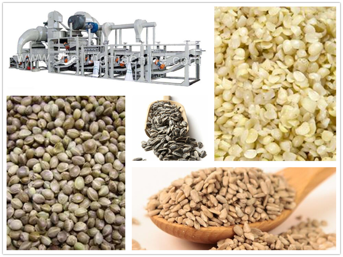 Hemp Seeds Shelling Machine