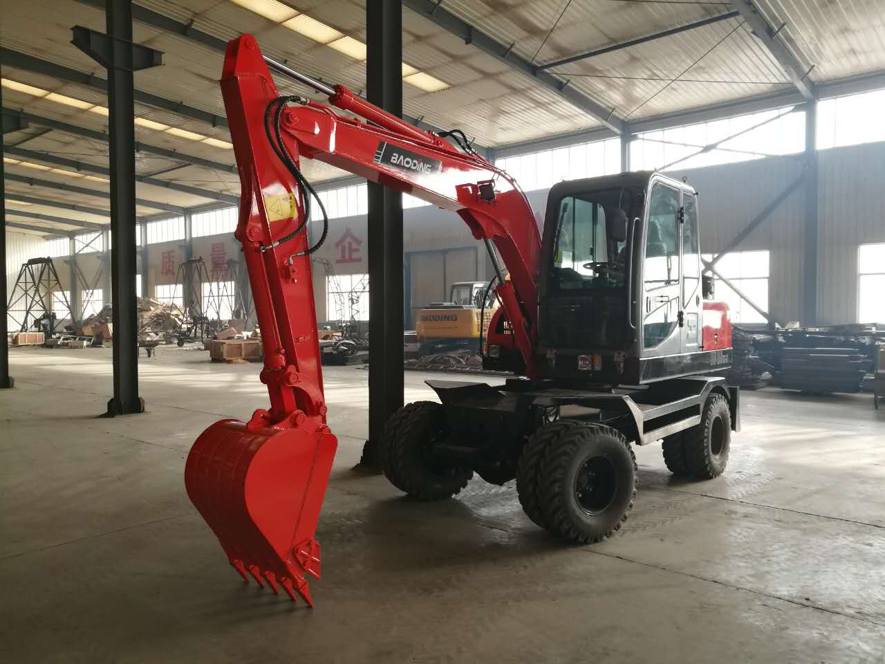 High quality 65T 03m3 bucket wheel excavator small earth digging machine