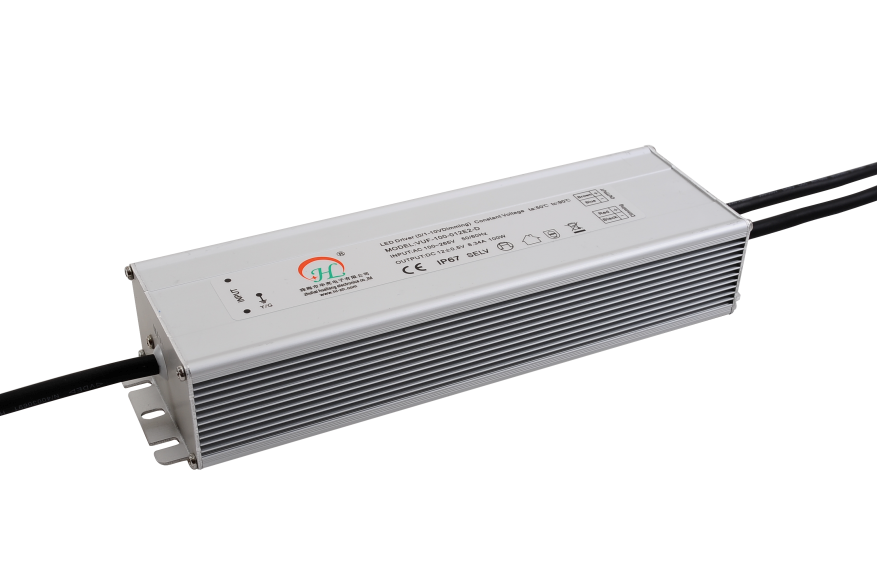 100W IP67 waterproof 3 in1dimmable LED power supply meet European standard