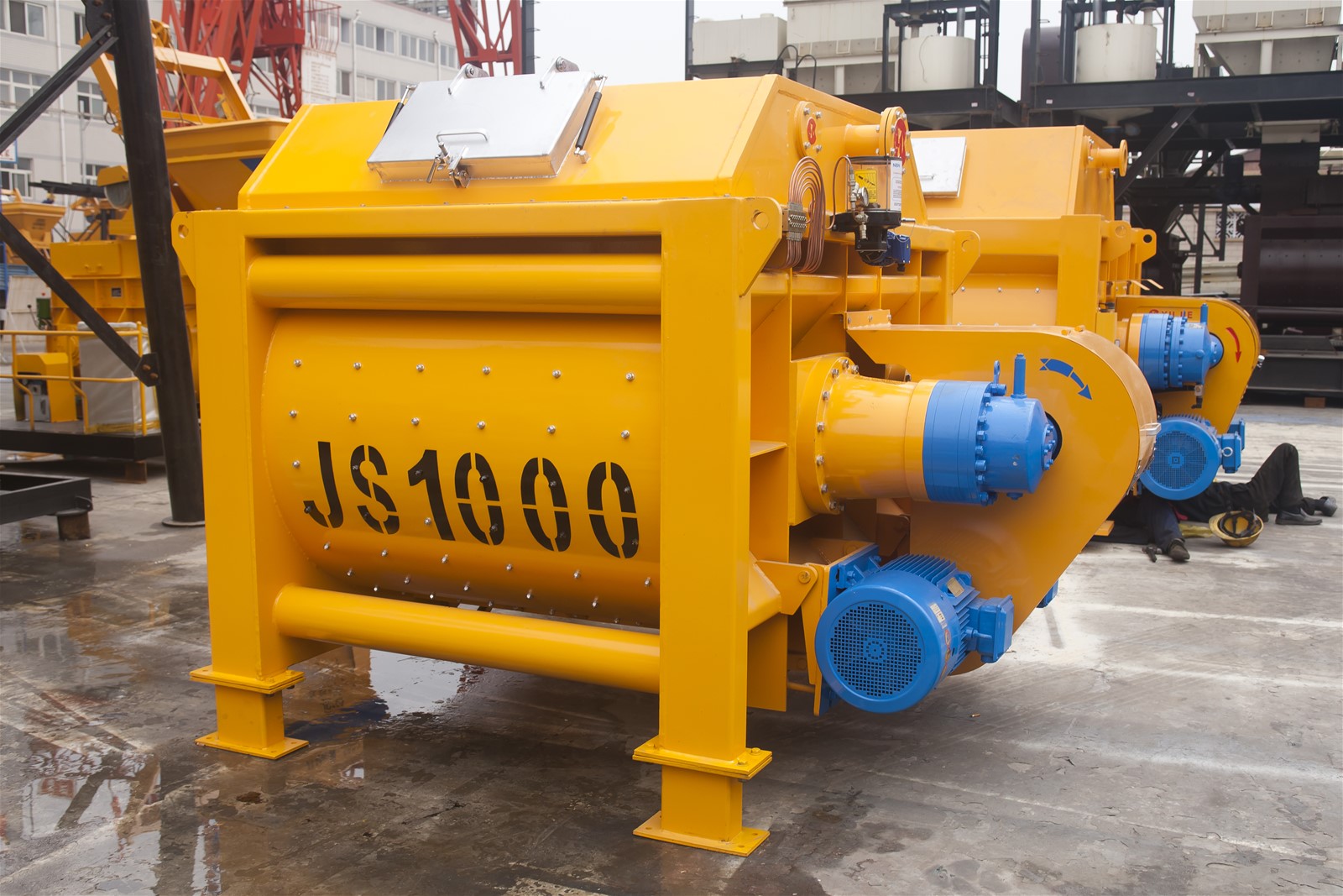 Market Popular JS1000 Concrete Mixer Price with Responsible Service