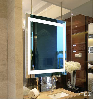 Luxury Hotel Bathroom Vanity Wall Mounted LED Backlit Mirror