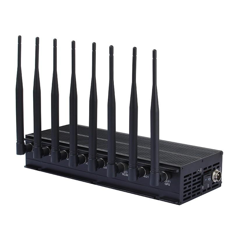 6 Bands Cell Phone Jammer for All Phone Signals 4G Wimax JammerSJ8000