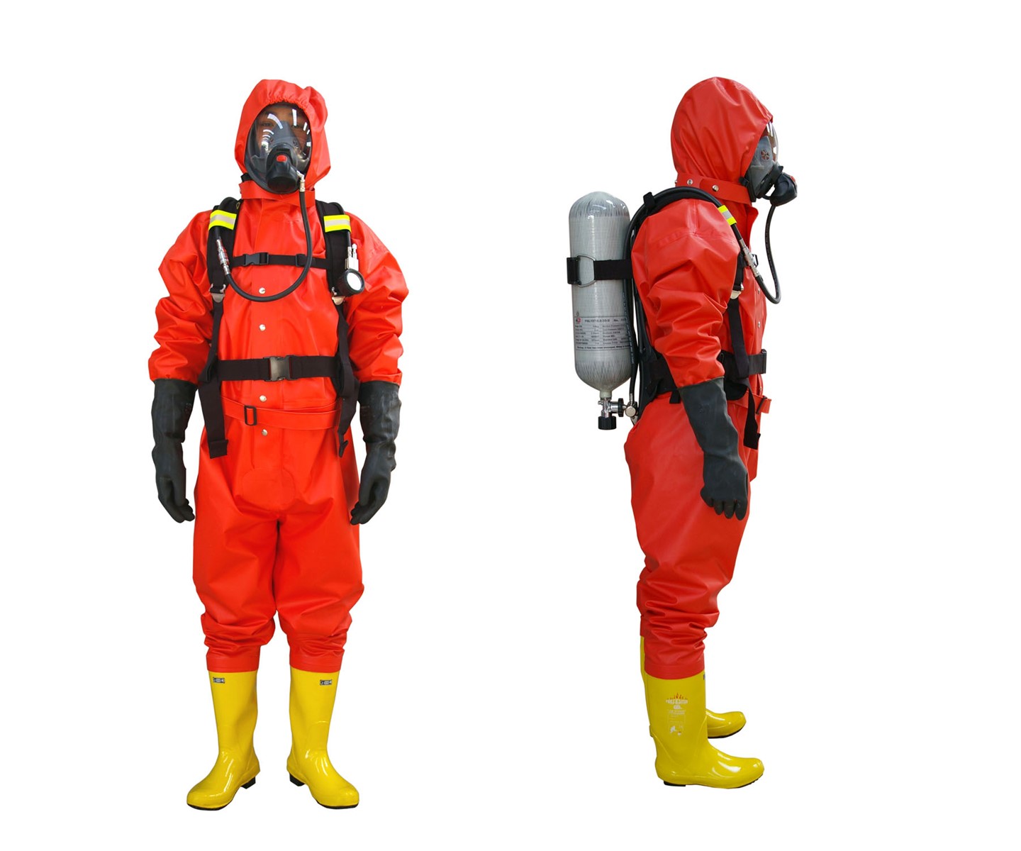 Chemical Protective Suit with Air Breathing Apparatus Scba Prices from ...