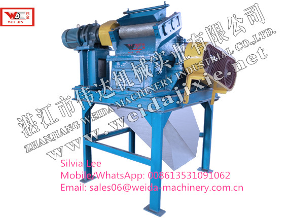 hot sale Rubber hammer type granulating machine