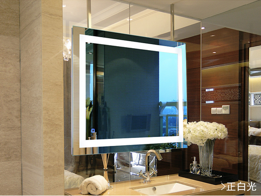 58W 3000K6500K for Options UL CE Wall Mounted Hotel Bathroom LED Backlit Mirror