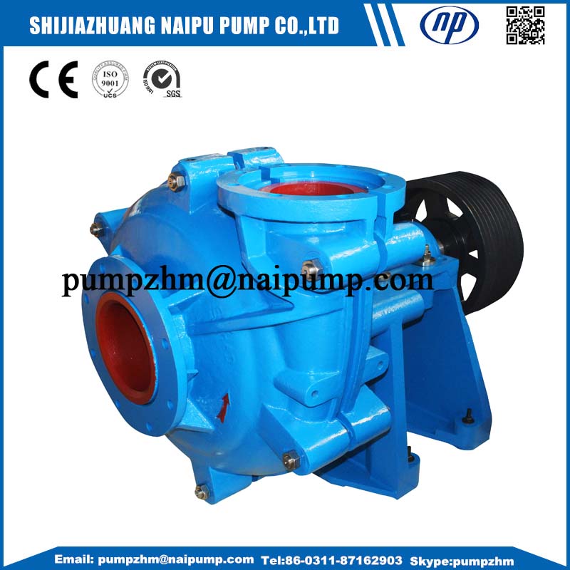 AH horizontal slurry pump for gold mining