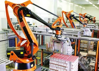 China good price industrial robot palletizer for carton pallet