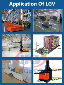IKV industrial laser guided vehicle for raw material handling