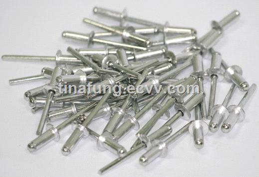 Open end aluminum blind rivet