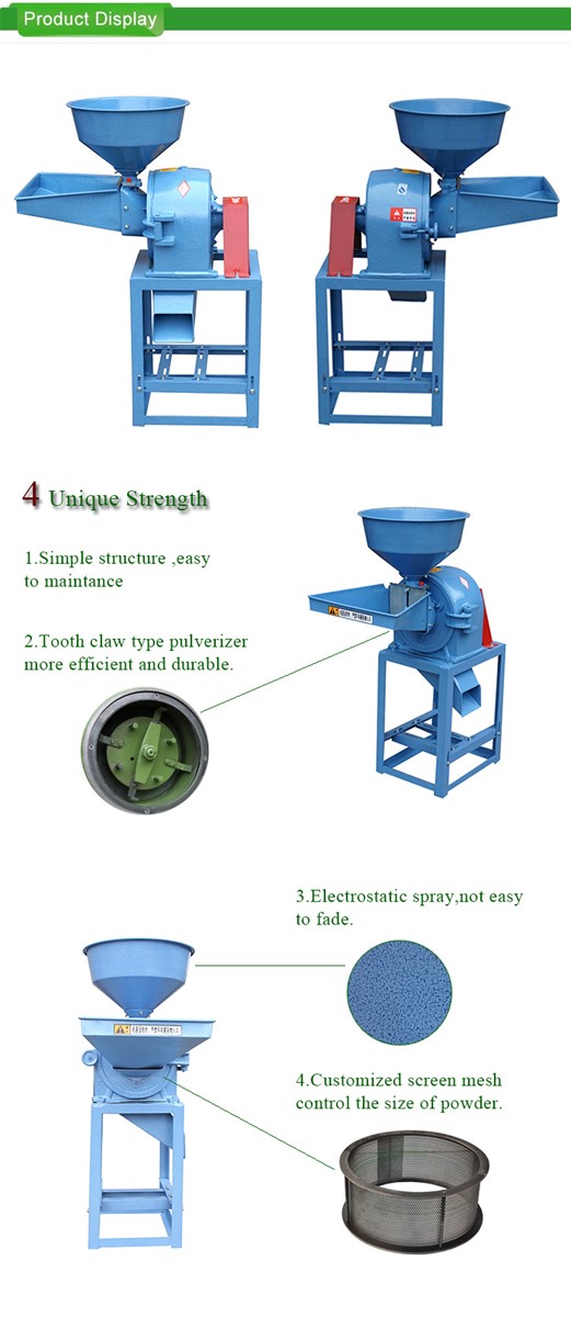 corn grinder maize milling machine
