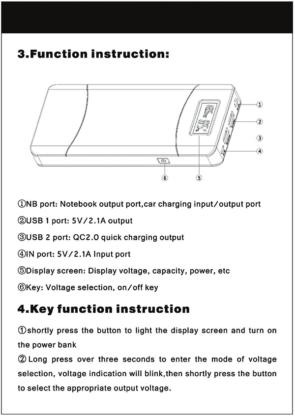 Simo Tech multifunction liion battery LCD display dual USB car jump starter power bank