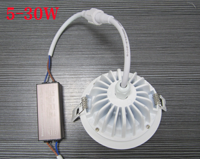 3 years warranty CE high efficiency nonstrobe warm white 3000K 6W LED down light