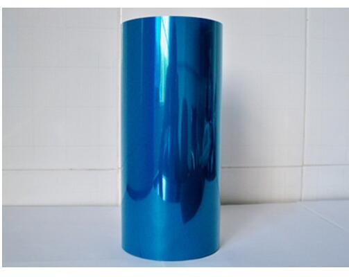 Chip Dyed Blue Color Pet Film