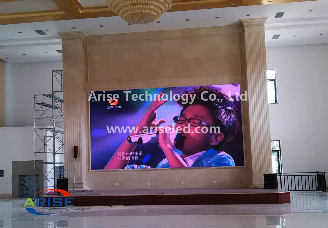 P4 indoor SMD 3in1 full color LED display ARISELED Indoor P4 LED Display
