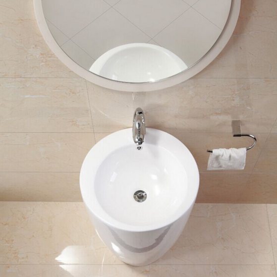 Floor standing wash basin design for hotel