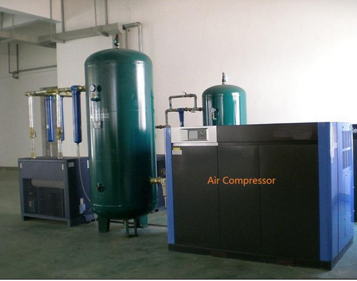 Air Compressor And Air Tank