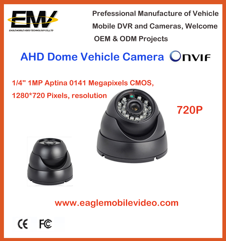 720P Dome AHD Car Night Vision Front Camera