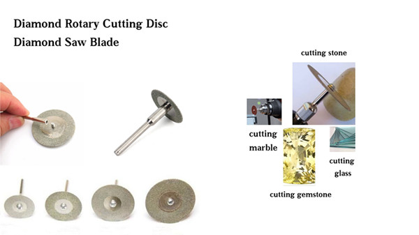 Diamond Rotary Cutting Disc for Cutting Gemstone Glass Stone