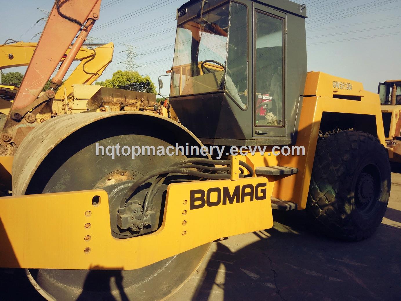 Used Bomag BW213D BW217D Road Rollers Used Cheap Small Compactor Roller BW213D for Sale