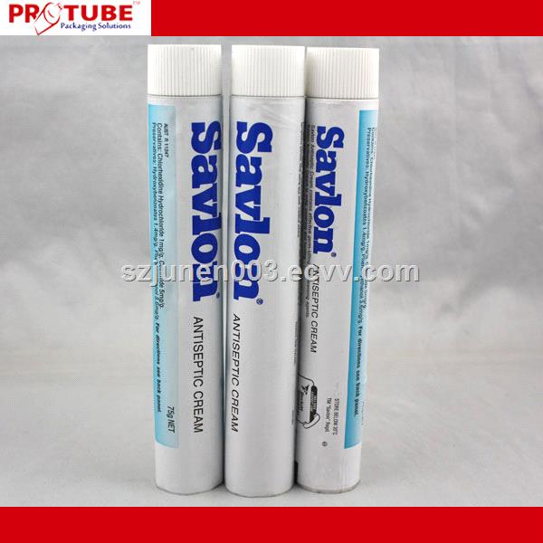 aluminum collapsible pharmaceutical tube packaging
