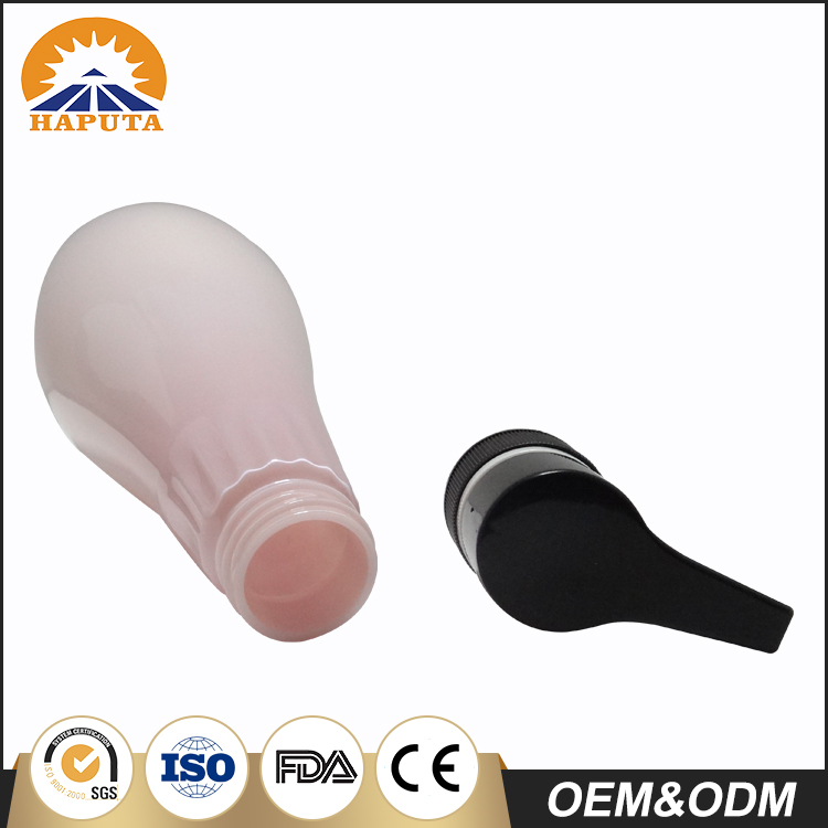 500ml ShampooLotion Round Bottom Abdominous Pet Plastic Bottles