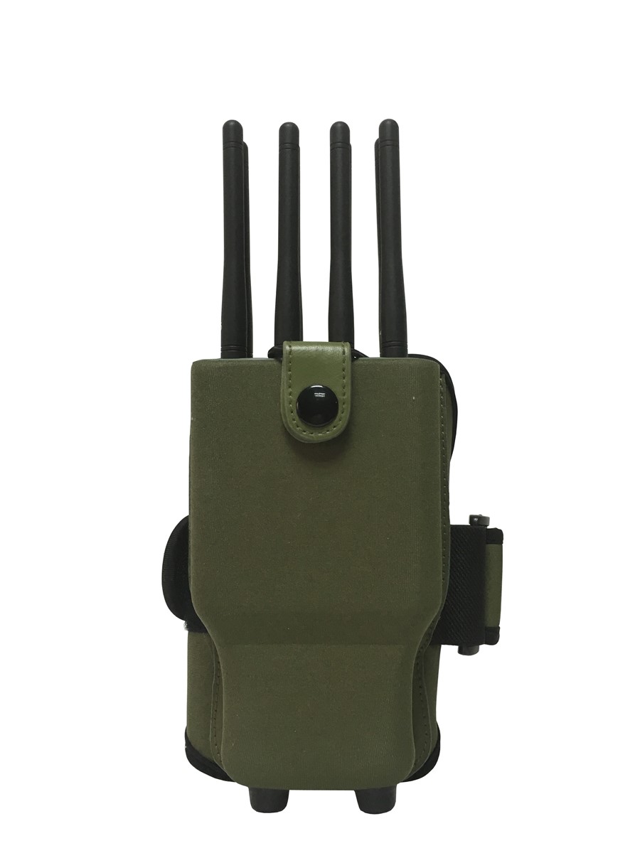 2017 Latest 8 Antennas Cellphone Jammer GPS Jammer WiFi Jammer with Nylon case