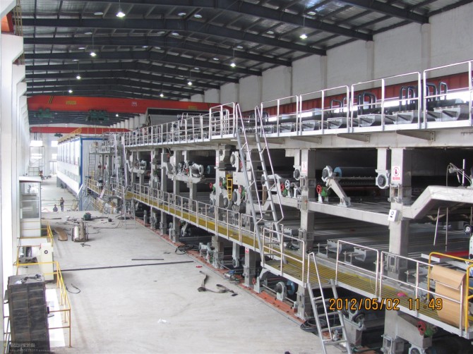 Corrugated paper machinery