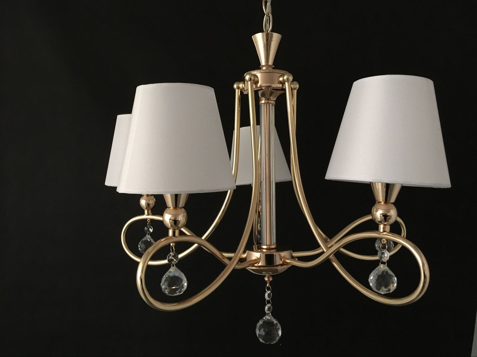 Pendant Lamp 5xE14 white ShadeAB Finish HS2456AB5P