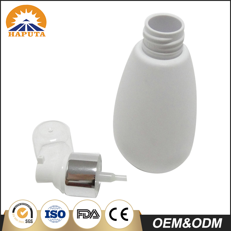 Opaque Abdominous Lotion Pump Plastic Bottle for Emulsion