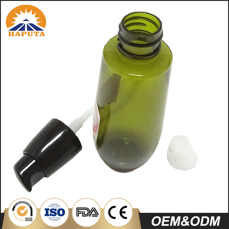Translucent Plastic Cosmetic LotionFoamer Pump Bottles