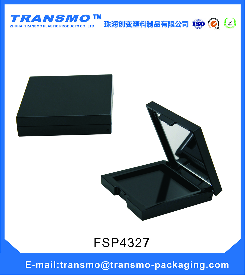 Wholesale empty plastic compact powder case eyeshadow palette