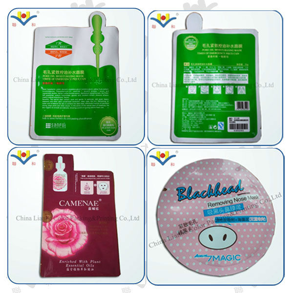 cosmetic package aluminum bag