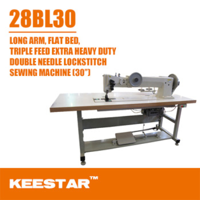 Keestar 28BL30 long arm double needle sewing machine