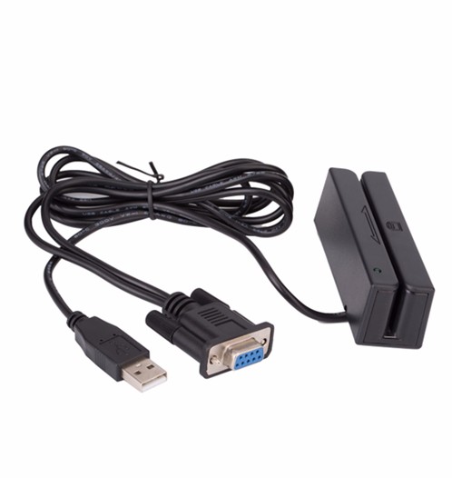 GPS MSR100 Hot Sale USB 3 Track Magnetic Stripe Card Reader For HotelGas StationTaxiGPS Tracking system