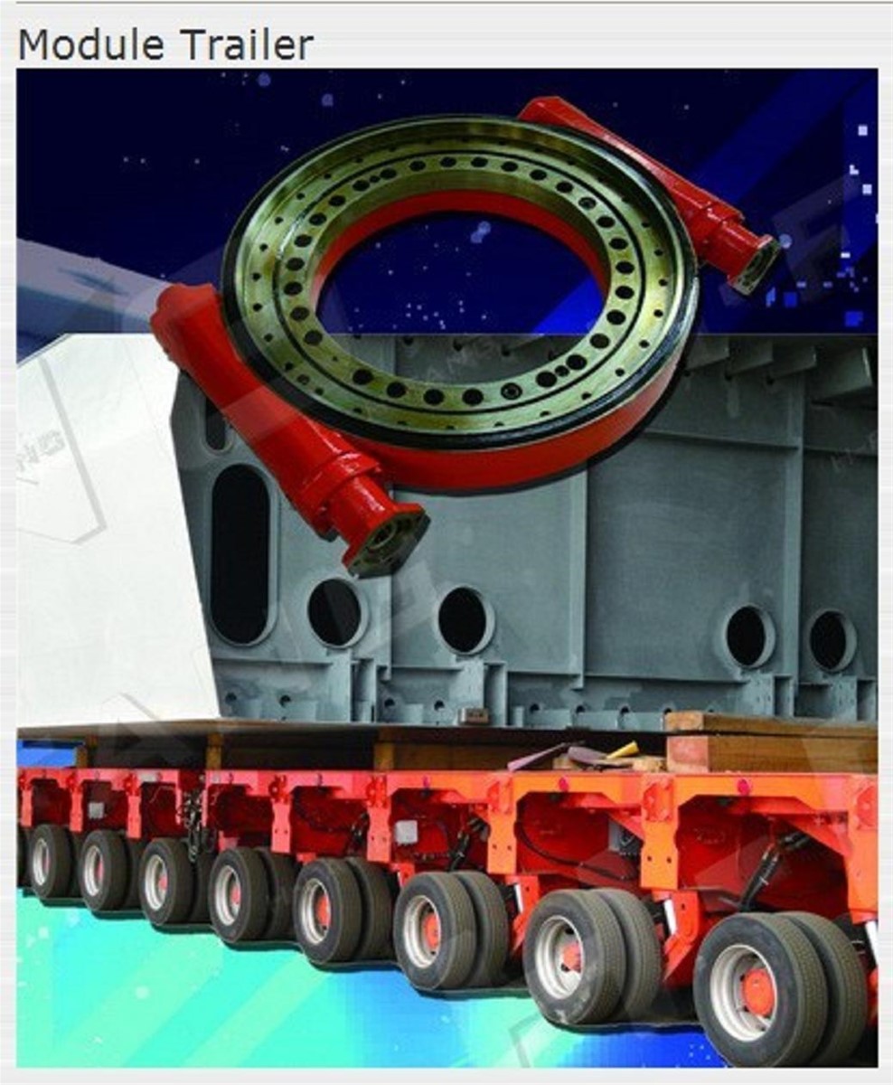 Module Trailer Slewing Drives SE14 Inch Worm Gear Reducer