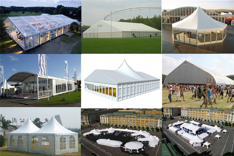 Waterproof PVC Materials 10m by 12m Party Marquee Tent Outdoor