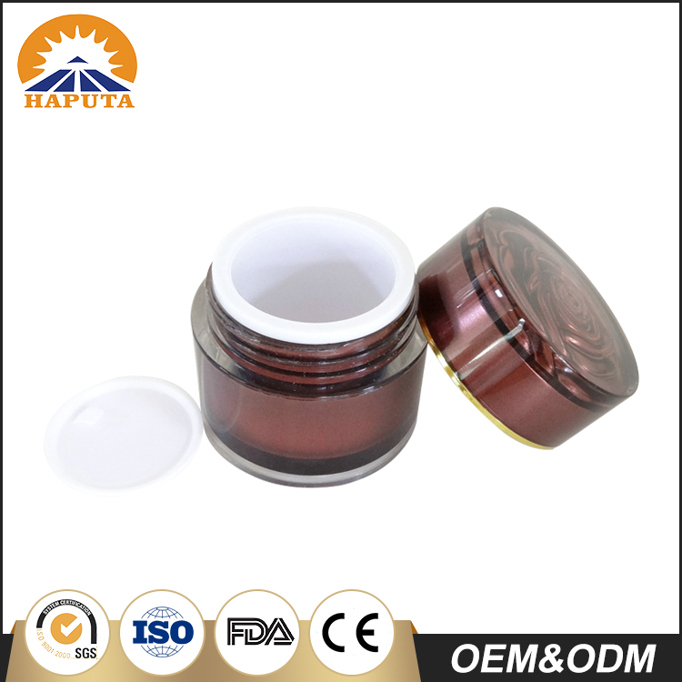 Luxury Double Wall Cream Jar with Screw Cap