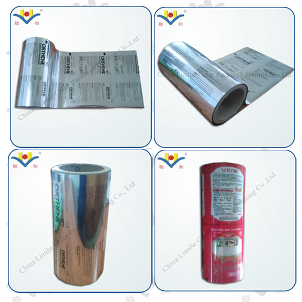 cosmetic sample package pouchaluminum film