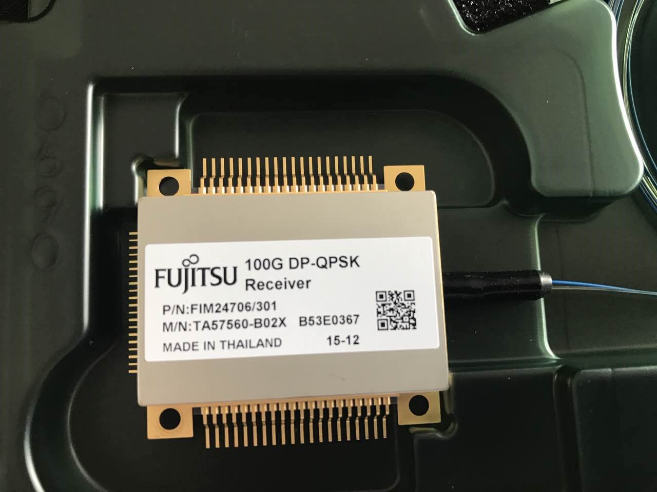 100gbps Coherent DPQPSK Receiver Fujitsu Fim24706 Pbs and Hybrid Integrated