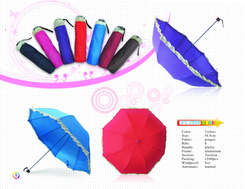 Auto open folding rain umbrella Auto open folding rain umbrella
