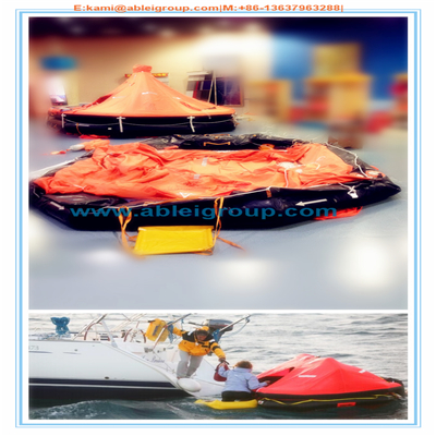 KHA type Liferafts SOLAS throw over board 25 Persons